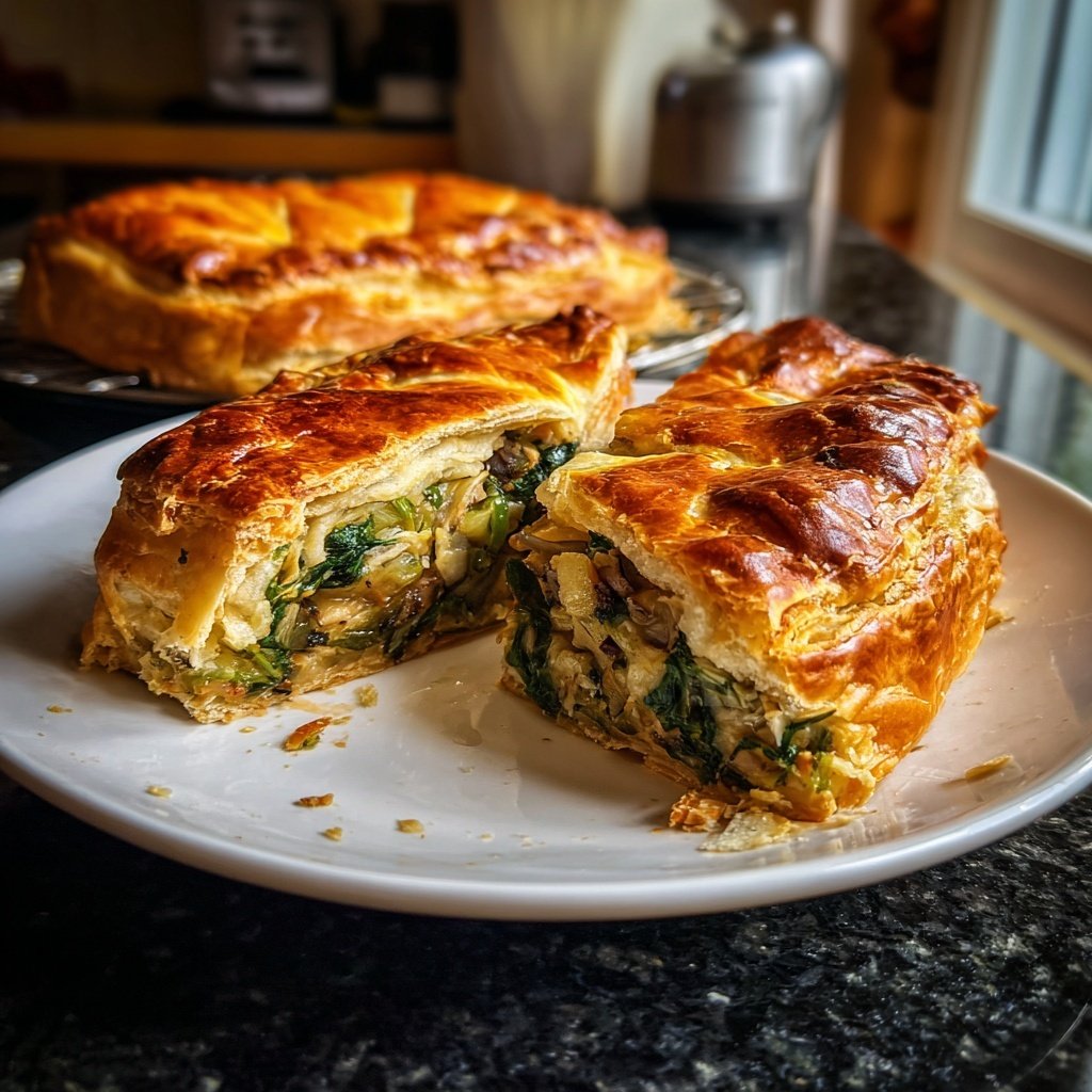 Vegetarisches Valentins-Wellington