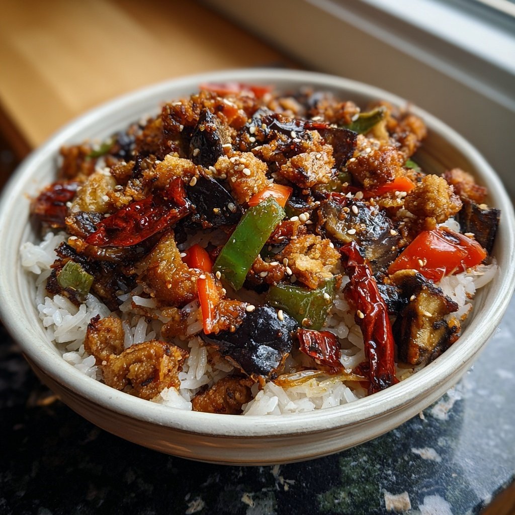 Gebratener Reis mit Sesamöl