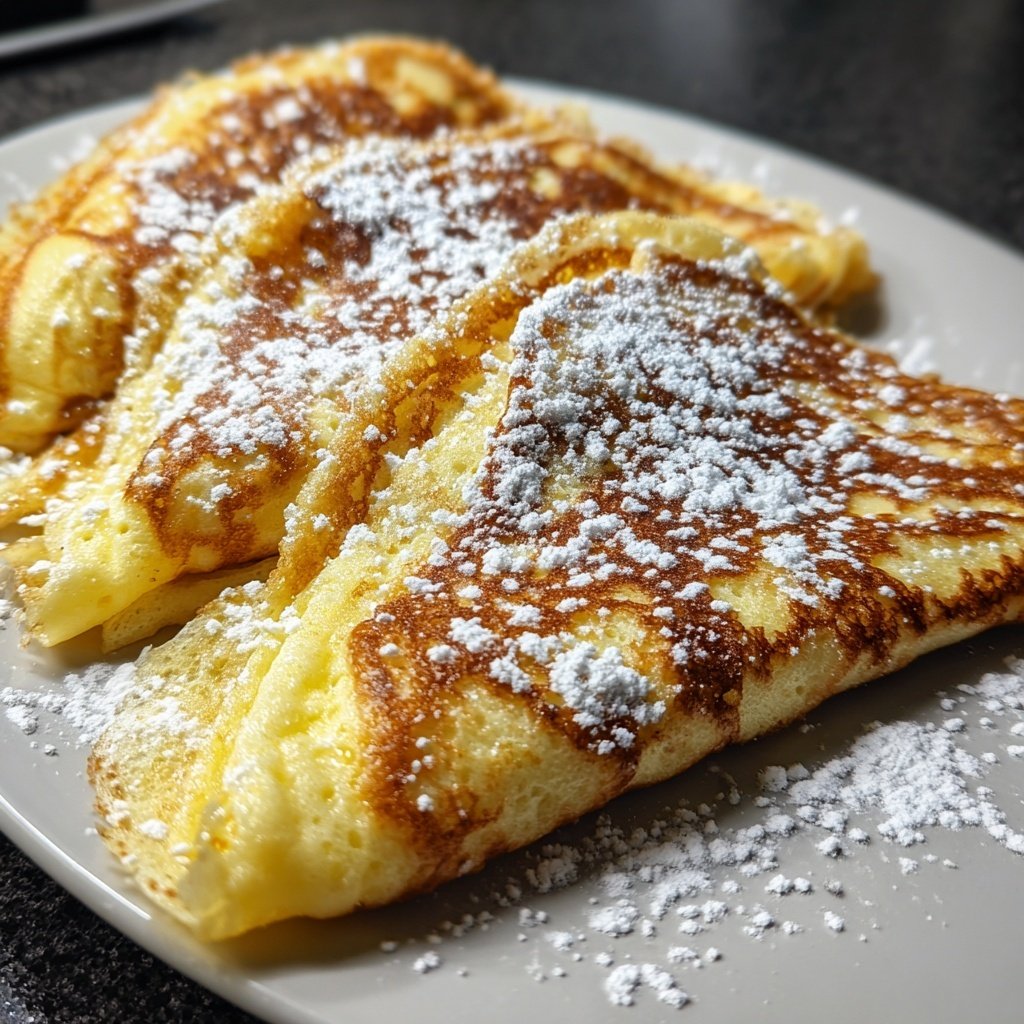 Pfannkuchen mit Nussfüllung