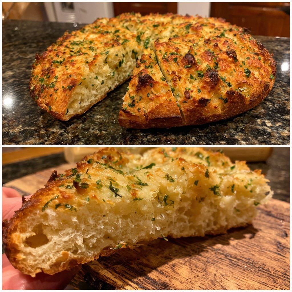 Zupfbrot Mit Knoblauchkruste