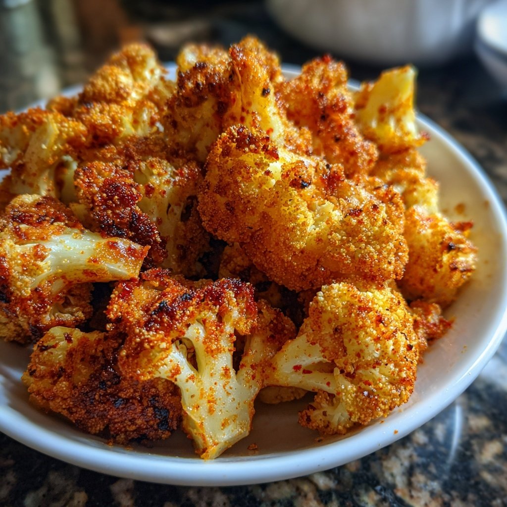 Blumenkohl mit Paprikapulver